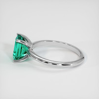 1.80 Ct. Emerald Ring, Platinum 950 4