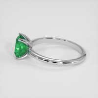 1.37 Ct. Emerald Ring, Platinum 950 4