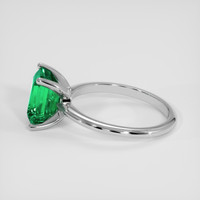 2.58 Ct. Emerald Ring, Platinum 950 4