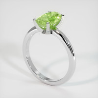 1.82 Ct. Gemstone Ring, Platinum 950 2