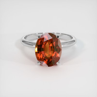 5.16 Ct. Gemstone Ring, Platinum 950 1