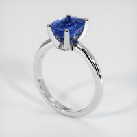 2.06 Ct. Gemstone Ring, Platinum 950 2