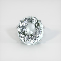 18.94 Ct. Gemstone Ring, Platinum 950 1