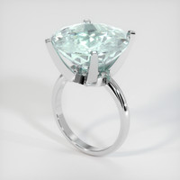 12.88 Ct. Gemstone Ring, Platinum 950 2