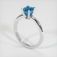1.85 Ct. Gemstone Ring, Platinum 950 2