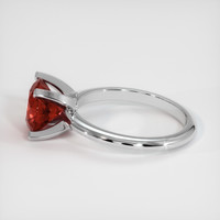 2.60 Ct. Gemstone Ring, Platinum 950 4