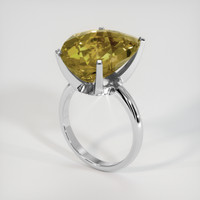 12.07 Ct. Gemstone Ring, Platinum 950 2