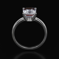 2.00 Ct. Gemstone Ring, Platinum 950 3