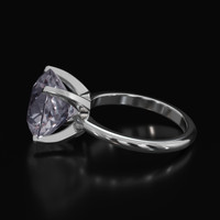 5.38 Ct. Gemstone Ring, Platinum 950 4