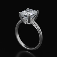 3.18 Ct. Gemstone Ring, Platinum 950 2