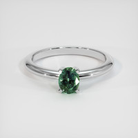 0.65 Ct. Gemstone Ring, Platinum 950 1