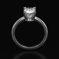 1.40 Ct. Gemstone Ring, Platinum 950 3