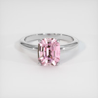 1.79 Ct. Gemstone Ring, Platinum 950 1