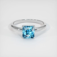 1.88 Ct. Gemstone Ring, Platinum 950 1
