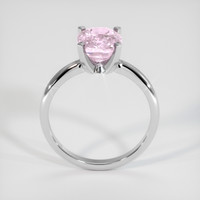 3.07 Ct. Pink Sapphire Ring, Platinum 950 3