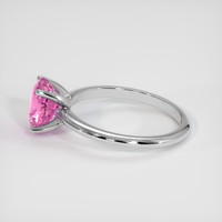 2.01 Ct. Pink Sapphire Ring, Platinum 950 4