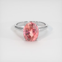 4.50 Ct. Sapphire Ring, Platinum 950 1