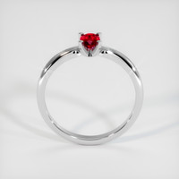 0.47 Ct. Ruby Ring, Platinum 950 3