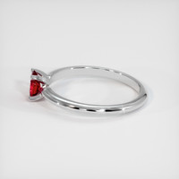 0.50 Ct. Ruby Ring, Platinum 950 4