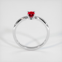 0.50 Ct. Ruby Ring, Platinum 950 3