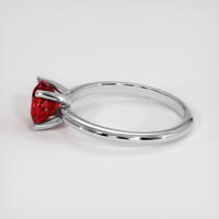 1.64 Ct. Ruby Ring, Platinum 950 4