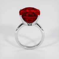 20.00 Ct. Ruby Ring, Platinum 950 3