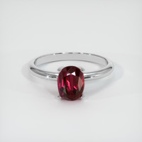 2.02 Ct. Ruby Ring, Platinum 950 1