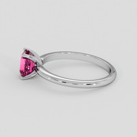 1.08 Ct. Pink Sapphire Ring, Platinum 950 4
