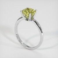 2.43 Ct. Sapphire Ring, Platinum 950 2