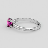 1.00 Ct. Pink Sapphire Ring, Platinum 950 4