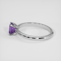 1.30 Ct. Purple Sapphire Ring, Platinum 950 4