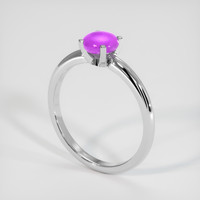 1.05 Ct. Purple Sapphire Ring, Platinum 950 2