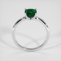1.37 Ct. Green Sapphire Ring, Platinum 950 3