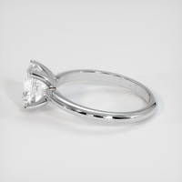 1.77 Ct. White Sapphire Ring, Platinum 950 4