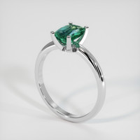 1.57 Ct. Bi Color Sapphire Ring, Platinum 950 2