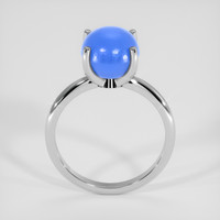 7.19 Ct. Blue Sapphire Ring, Platinum 950 3