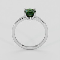 1.38 Ct. Green Sapphire Ring, Platinum 950 3