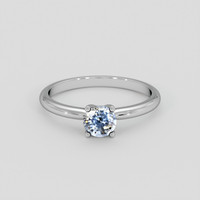 0.64 Ct. Bi Color Sapphire Ring, Platinum 950 1
