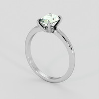 1.11 Ct. Green Sapphire Ring, Platinum 950 2