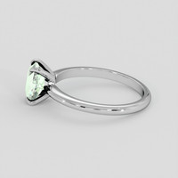 1.11 Ct. Green Sapphire Ring, Platinum 950 4