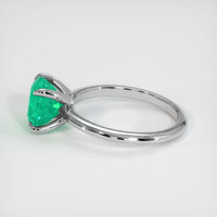 1.95 Ct. Emerald Ring, Platinum 950 4