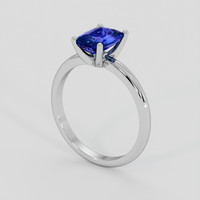 1.60 Ct. Blue Sapphire Ring, Platinum 950 2