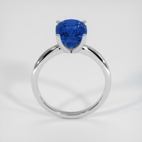 4.13 Ct. Blue Sapphire Ring, Platinum 950 3