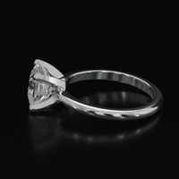 2.62 Ct. Sapphire Ring, Platinum 950 4