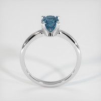 0.88 Ct. Sapphire Ring, Platinum 950 3