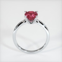 2.39 Ct. Reddish Pink Sapphire Ring, Platinum 950 3