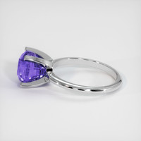 4.28 Ct. Color Change Sapphire Ring, Platinum 950 4