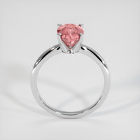 2.00 Ct. Padparadscha Sapphire Ring, Platinum 950 3