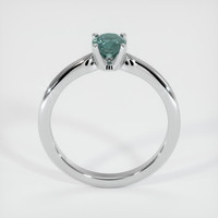 0.65 Ct. Sapphire Ring, Platinum 950 3