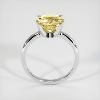 2.77 Ct. Yellow Sapphire Ring, Platinum 950 3